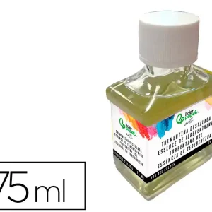 TEREBENTINA DESTILADA LIDERPAPEL PARA ÓLEO FRASCO DE 75 ML