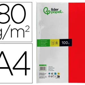 PAPEL DE COR LIDERPAPEL DIN A4 80 GR
