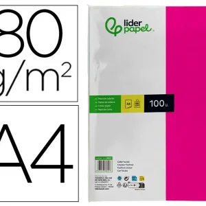 PAPEL DE COR LIDERPAPEL DIN A4 80 GR