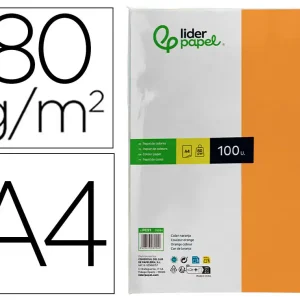 PAPEL DE COR LIDERPAPEL DIN A4 80 GR