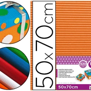 CARTAO ONDULADO LIDERPAPEL 320GR 50X70 CM