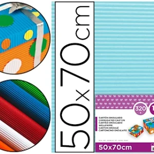 CARTAO ONDULADO LIDERPAPEL 320GR 50X70 CM