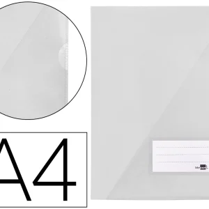 BOLSA DOSSIER DIN A4 POLIPROPILENO 180 MICRONS