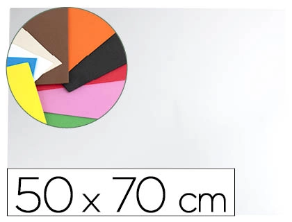 GOMA EVA 50X70 CM 60GR 1,5 MM BRANCO