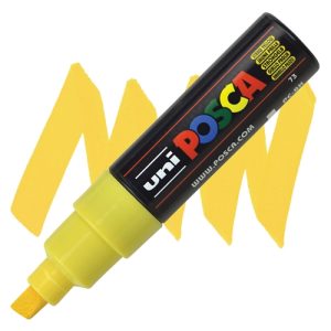 MARCADOR POSCA PC-8K AMARELO PALHA