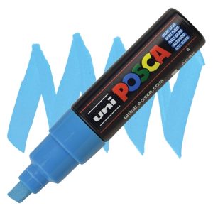 MARCADOR POSCA PC-8K AZUL CLARO