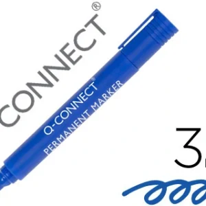 MARCADOR PERMANENTE PONTA REDONDA 3.0 MM AZUL