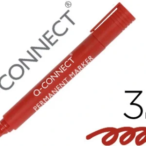 MARCADOR PERMANENTE PONTA REDONDA 3.0 MM VERMELHO